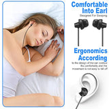 Usb C Headphones For Samsung S22, Wired Type C Earphones With Microphone, Nois