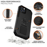 - iPhone 12 Pro Max Case, Rugged Series, Magnetic Protective  Gear, iPhone Cover with RokLock Twist Lock, Dual Magnet, Drop Tested Armor (Black)