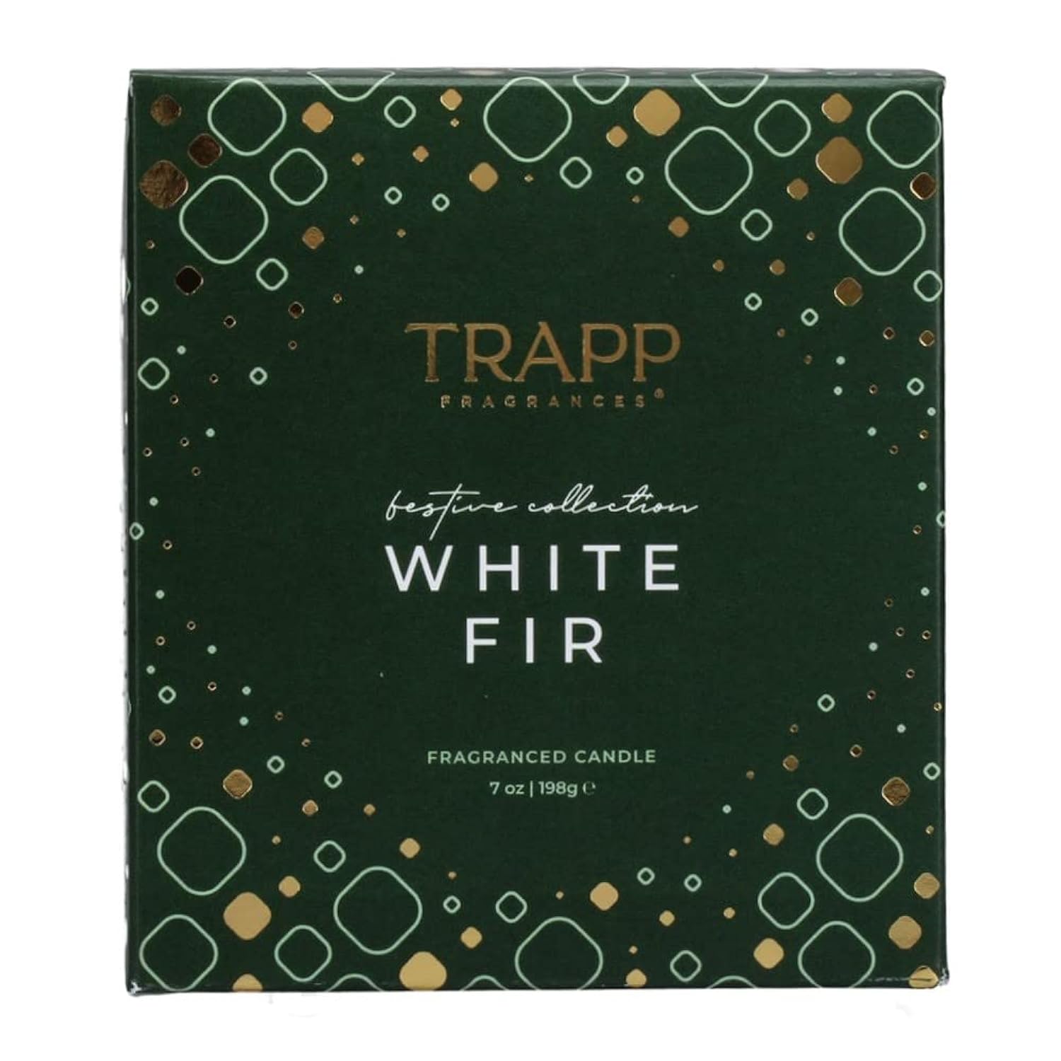 No. 56 - White Fir - 7 Oz. Signature Candle - Aromatic Home Fragrance With Seasonal Scent Of Fraser Fir, Balsam Wood, & Cool Ozonic Notes Notes - Petrolatum Wax