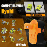 2-Pack 3.6Ah P100 Replacement 18V Batteries for Ryobi Cordless Tools Orange