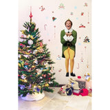 Buddy The Elf Giant Peel And Stick Wall Decals, Christmas Window Sticker Art, Holiday Room Decoration