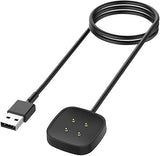 Replacement Charger for Fitbit Sense Versa 3 Versa 4 Magnetic Charging Cable