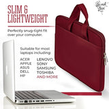 | MacBook Sleeve Laptop case | 13.3" Waterproof Laptop Bag, Protective Drop-Proof Case for Macbooks, Notebooks, or Ultrabooks, Slim with Carrying Handles & Extra Storage Pockets.