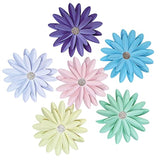 8 Inch Pastel Paper Daisy Flower For Spring Decor Diy Floral Backdrop Party Photo Backdrop Baby Shower Birthday Decorations Pack Of 6