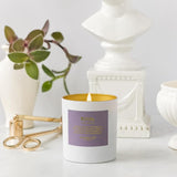 Royal Scented Candle - Aesthetic Candle For Home, Plum, Cassis & Iris, Clean Coco Wax Blend, Vegan, Paraben Free, 45-Hour Long Lasting Burn - 8Oz