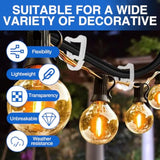 200 Pcs Gutter Hooks For Hanging Outdoor Lights, Gutter Light Clips For Christmas Halloween