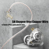 Kz Edx Pro In Ear Earphones Headphones With 1Dd, Kz Wired In Ear Monitors Hifi