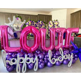 40 Inch Hot Pink Letter K Foil Balloon Alphabet Party Anniversary Wedding Decor