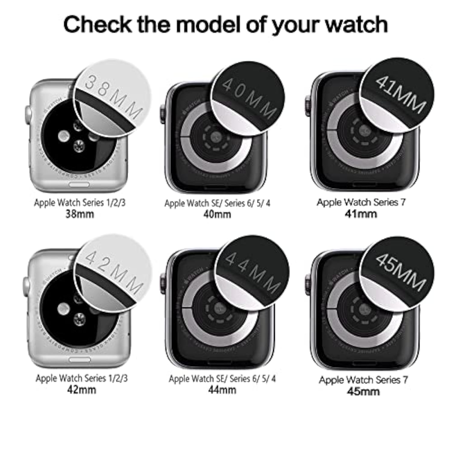Compatible With Apple Watch 42Mm Series 3/2/1 Case With Built-In Tempered Glass Screen Protector, Thin Guard Bumper Full Coverage Hard Cover For Iwatch Accessories