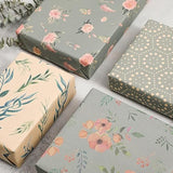 12 Kraft Gift Wrap Sheets, 20"x29" – Stylish Recycled Paper for All Events