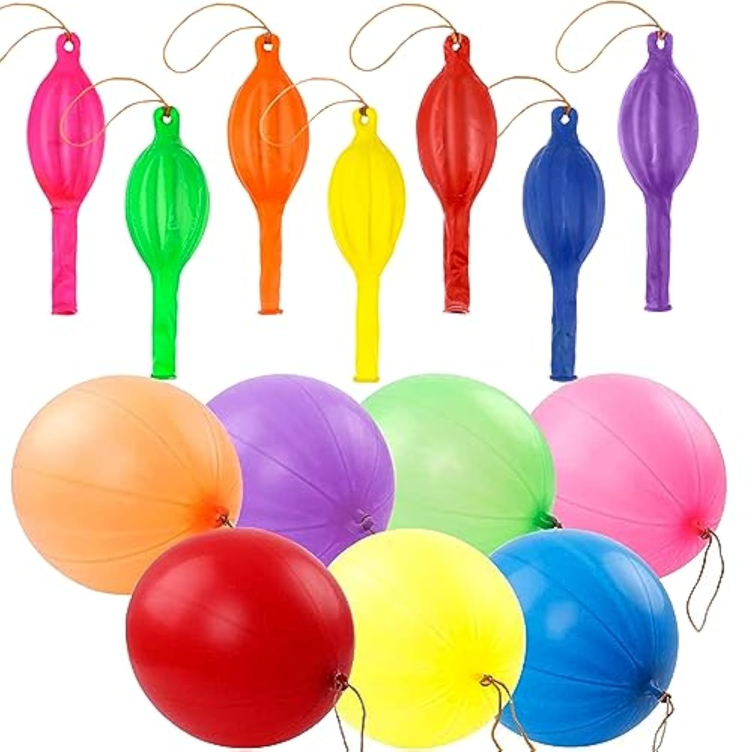 36 Pack Hero Punch Balloons For Kids, Party Favors Comic Hero Design Bounce Balloon For Birthday School Classroom Hand Out Game Supplies