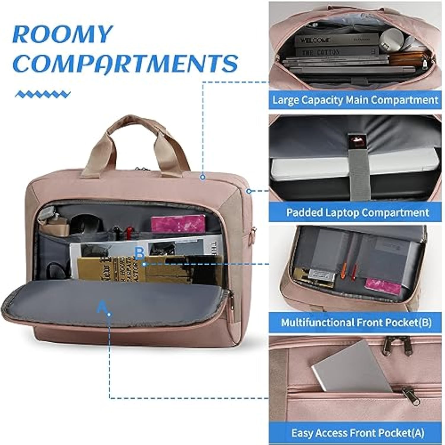 Large Waterproof Laptop Case For Men & Women