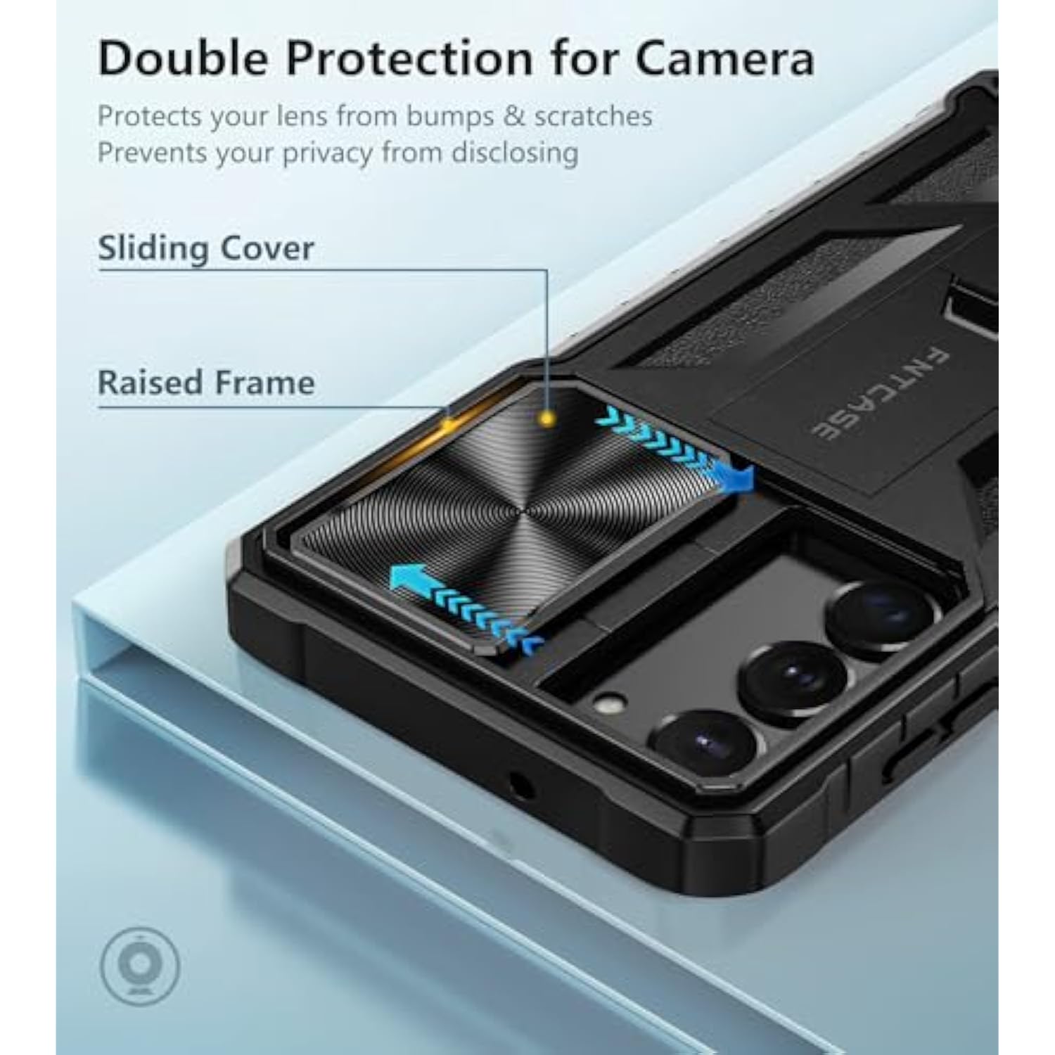 For Samsung Galaxy S23 Case: Military Grade Drop Proof Protection Rugged Protective Cell Phone Cover With Kickstand | Shockproof Tpu Matte Textured Sturdy Bumper Cases For Galaxy S23 5G 6.1''