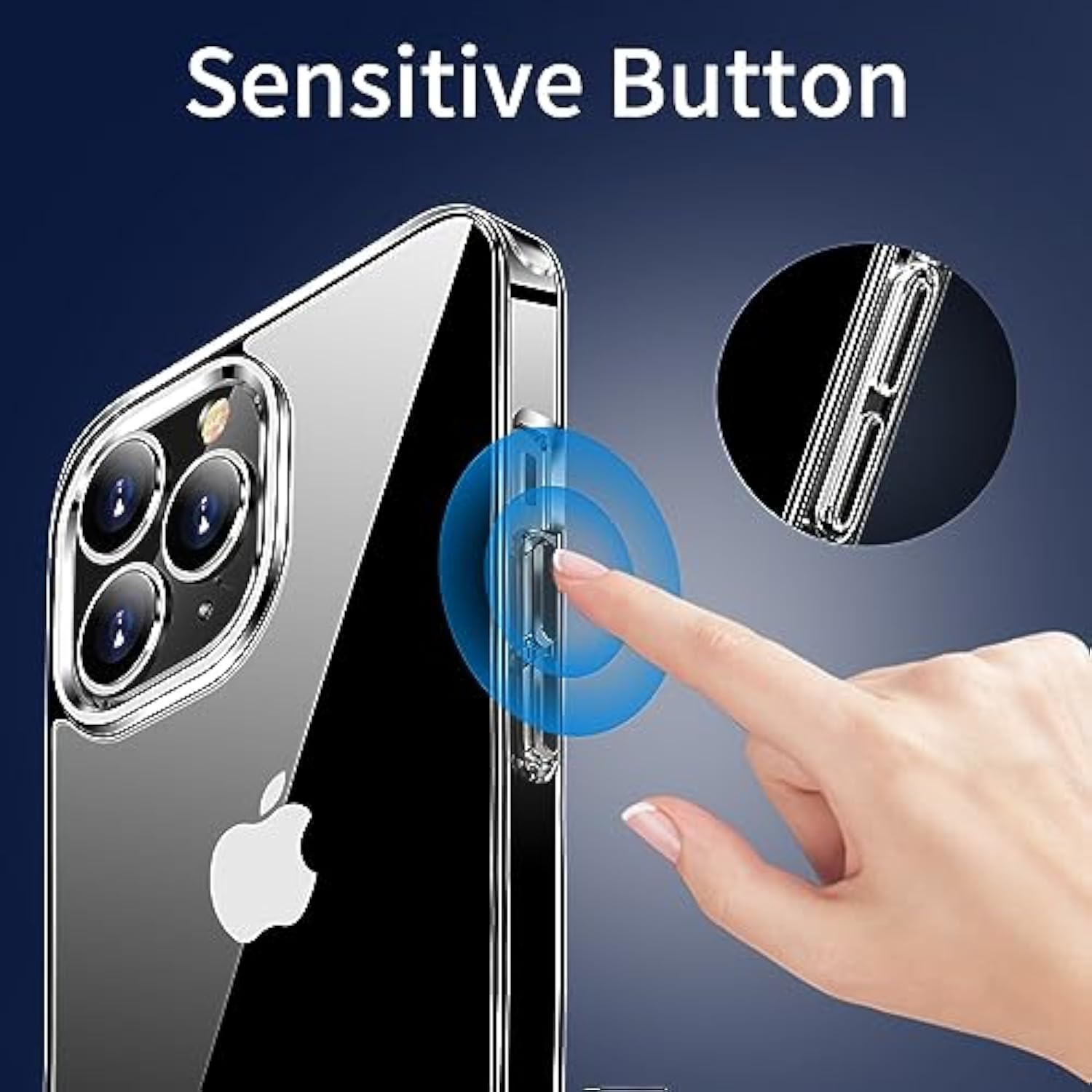 Clear Shockproof Case for iPhone 14 Pro Max Slim Anti-Scratch Cover