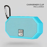 Altec Lansing Mini H2O - Waterproof Bluetooth Speaker, IP67 Certified & Floats in Water, Compact & Portable Speaker for Hiking, Camping, Pool, and Beach,Aqua