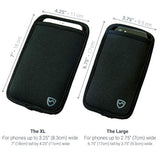Phone Pouch, Emf Protection Sleeve For Cell Phones Up To 3.25" Wide, Black