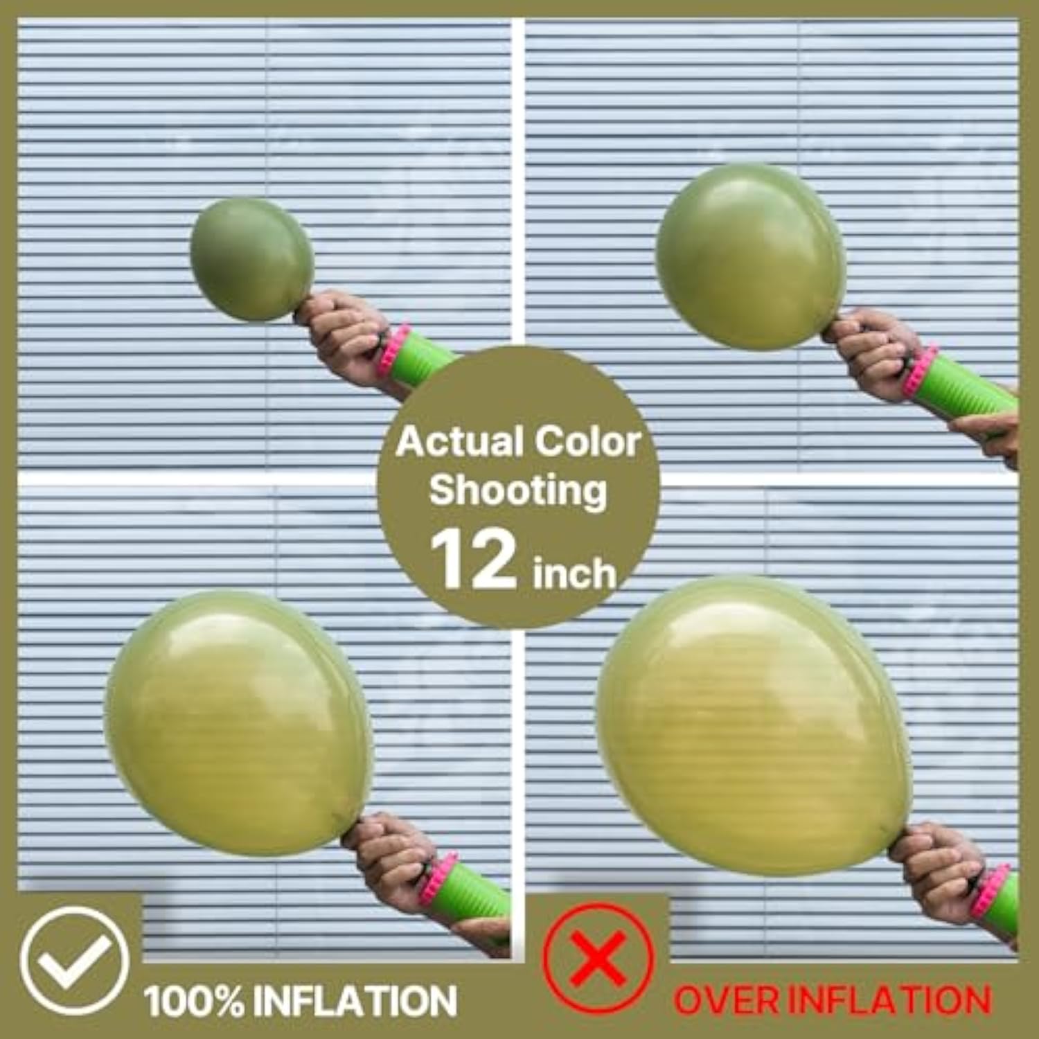 Sage Green Balloon Garland Kit: 100 Matte Boho Party Balloons