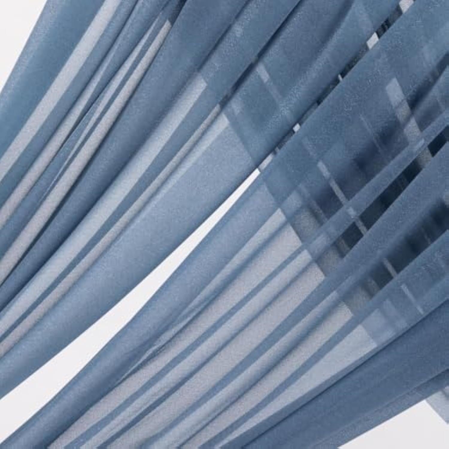 Dusty Blue Wedding Arch Draping Fabric 29" x 20FT Sheer Backdrop for Ceremony