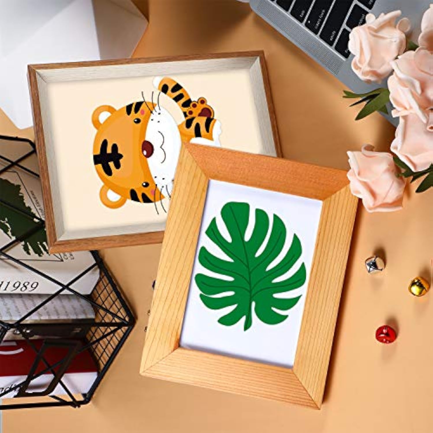 Jungle Animal Party Decorations - Centerpiece Sticks Animals Cutouts F