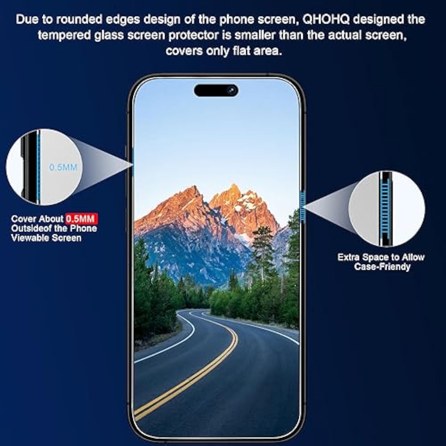 Iphone 15 6.1 Inch Screen Protector 3 Pack With Camera Lens 9H Hardness