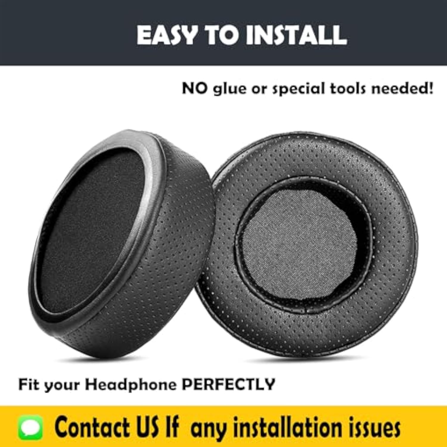 Earpads Replacement Cushion Compatible With Sony Mdr-Zx220Bt Headphone Ear Pads With Breathable Protein Leather