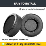 Earpads Replacement Cushion Compatible With Sony Mdr-Zx220Bt Headphone Ear Pads With Breathable Protein Leather