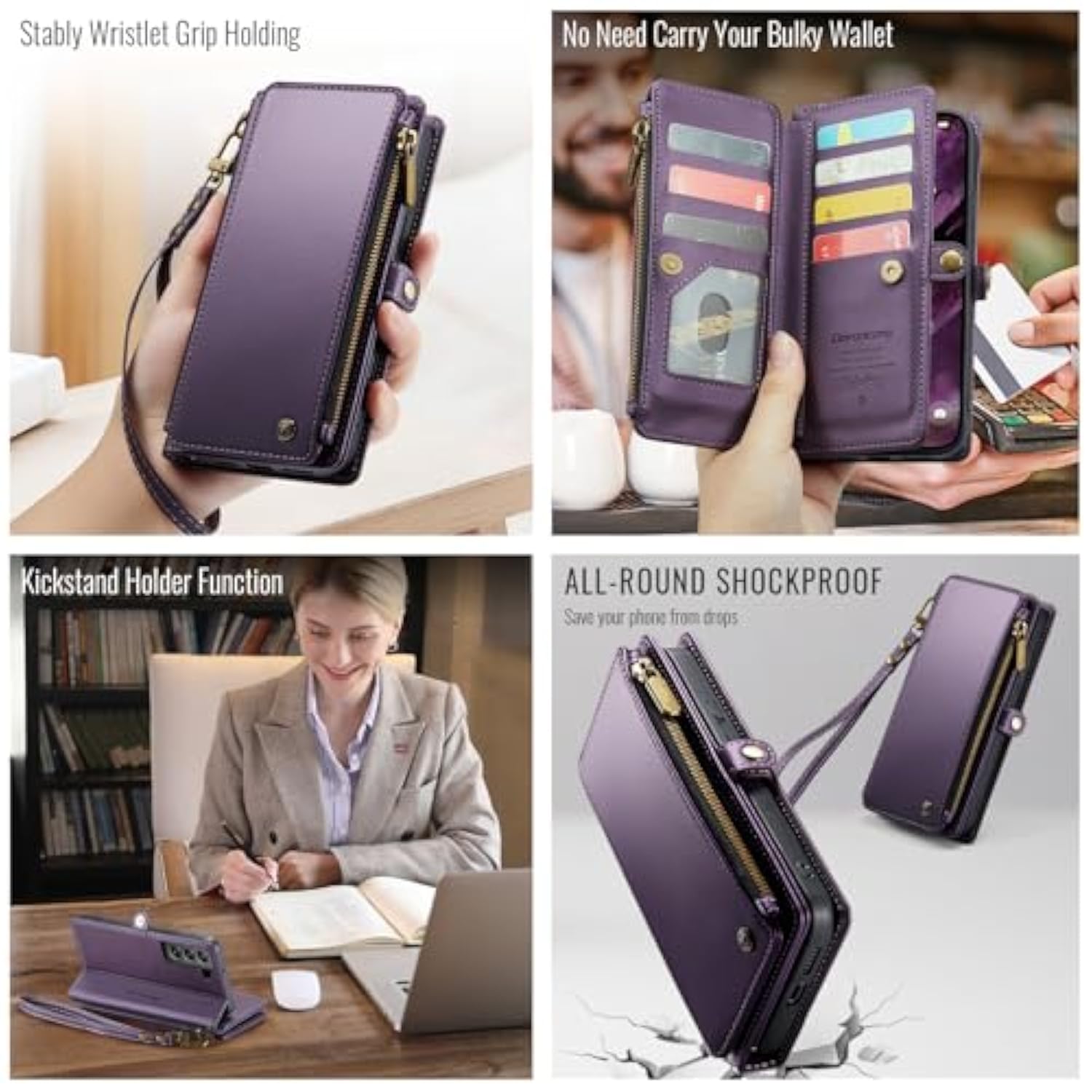 Samsung Galaxy S22 Plus Wallet Case For Women