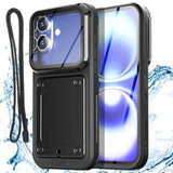 Waterproof Xiaomi Redmi Note 11 Pro 5g Case Clear with Built-in Screen Protector