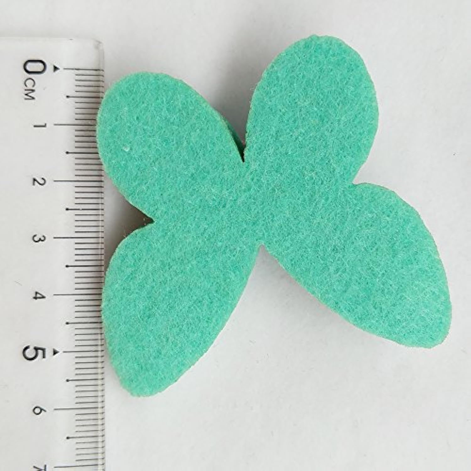 15Pcs New Padded Felt Butterfly Satin Ribbon Flowers Beads Appliques W