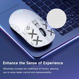 Nonslip Skin Compatible With Logitech G Pro X Superlight Wireless Gaming Mouse, Nonslip Grip Tape, Sweat-Proof Grip, Protective Cover, White