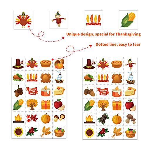 Thanksgiving Fall Tablecloth 70 Inch Round, Turkey Pumpkin Sunflower Maple Leaf Round Table Cover, Autumn Harvest Plaid Border Polyester Table Cloth for Holiday Dinner Kitchen Home Decor