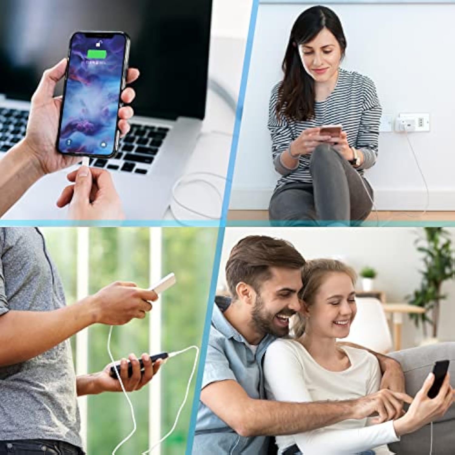 [2-Pack] Usb C Wall Charger, Pd 20W Fast Charging Power Adapter Plug For Iphone 14/13/12/11 Pro Max, Mini, Pro Xr, Galaxy, Pixel 4/3, Ipad/Ipad Mini And More Etl Certificated Charger Adapter