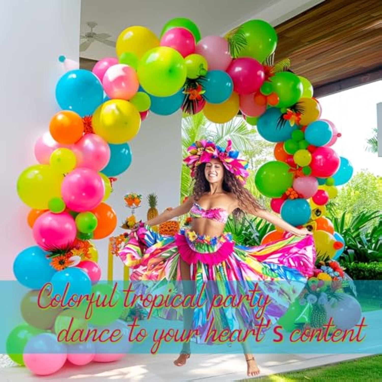 Mexican Fiesta Balloon Garland Arch Kit Hot Pink Lime Green Orange Red Blue Yellow Rainbow Balloons For Day Of The Dead Cinco De Mayo Cielito Lindo Theme Birthday Baby Shower Party Decorations