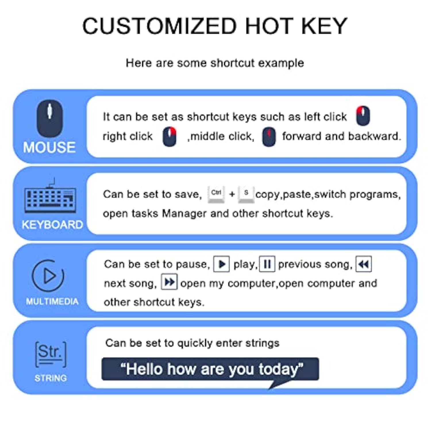 Foot Pedal Pc Triple Foot Switch Programmable Keyboard Customized Hotkey Video