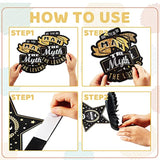 10 Pieces The Man The Myth The Legend Centerpiece Birthday Decorations