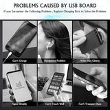 Usb Charging Port For Samsung Galaxy A71 5G A716U Dock Connector Charger Board Flex Cable Assembly Replacement For Samsung Galaxy A71 5G A716U With Tools(Only For A716U)