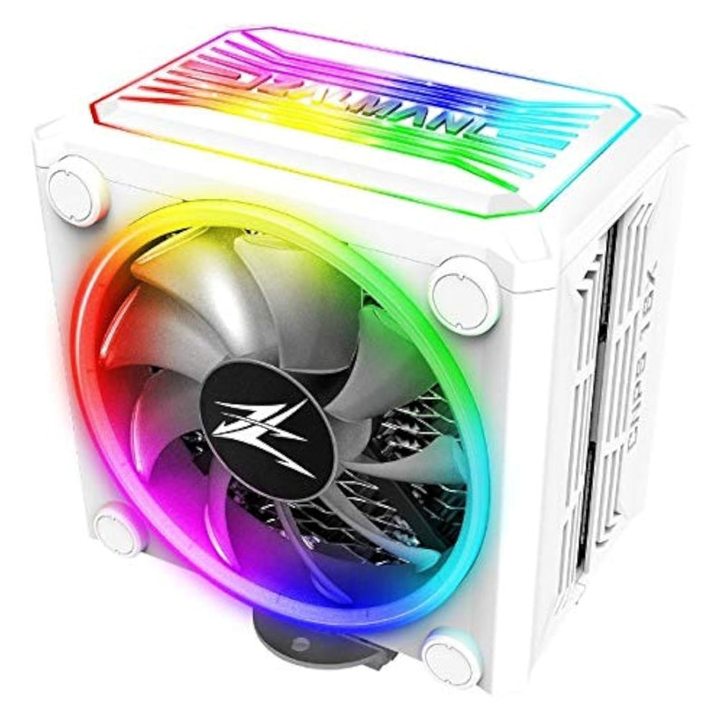 Cnps16X Cpu Cooler W/Real Argb 120Mm Fans, Addressable Rgb Top Cover, Corrugat