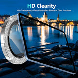 (2 Set for iPad Air 13/ Air 11 M3 Camera Lens Protector, Glitter Bling Sparkly Tempered Glass Camera Cover Protector Metal Individual Ring