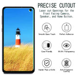 2 Pack Screen Protector Designed For Samsung Galaxy S10E Tempered Glass Film, 9H Hardness, Anti-Scratch, Bubble Free, Case Friendly