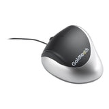 Kov-Gtm-L Comfort Mouse (Left-Handed) Usb, Black Silver
