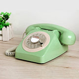 Telephone, Corded Landline Phones For Home, Retro Old Fashion Home Phone With Rotary Dial Keypad, Antique Old Fashion Telephones Novelty Gift For Decoration