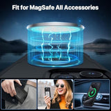 Magnetic iPhone 16 Pro Max Case with Privacy Screen, Camera Protection Black