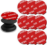 Very High Bond Sticky Adhesive, 9 Pack Adhesive Replacement for Socket Base, 1.4 inches Double Sided Sticker Tapes for Phone Collapsible Grip & Stand