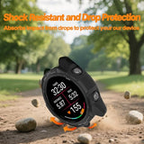 Watch Screen Protector +Watch Case Cover for Garmin Forerunner 570 47mm, [3-PCS] 3D Tempered Glass Film & TPU Bumper, Anti-Scratch, Bubble-Free, HD