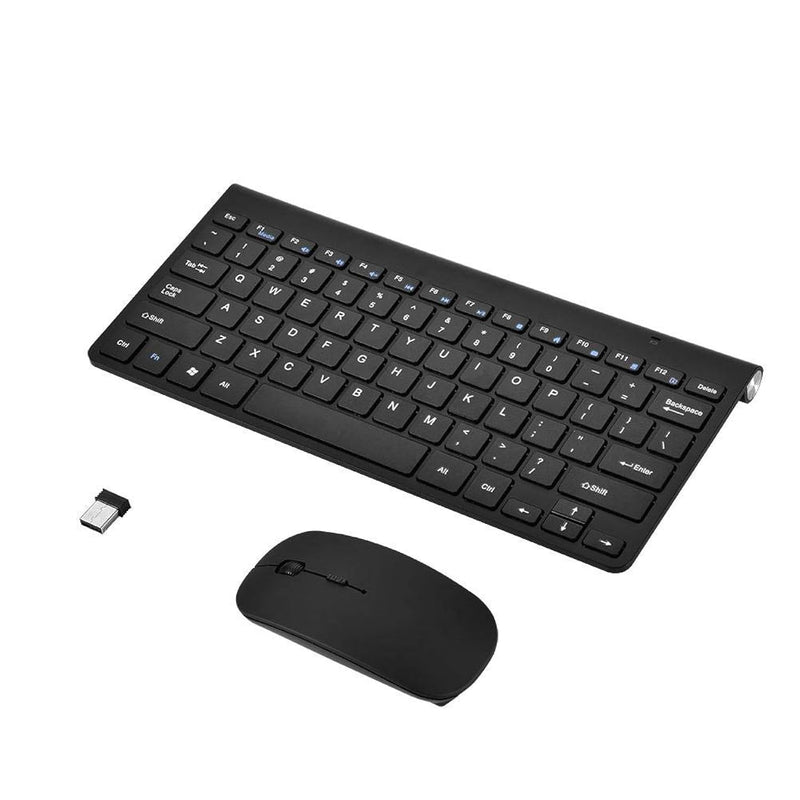 2.4Ghz Wireless Keyboard And Mouse Combo,Scissor-Switch Keyboard With 12 Multi