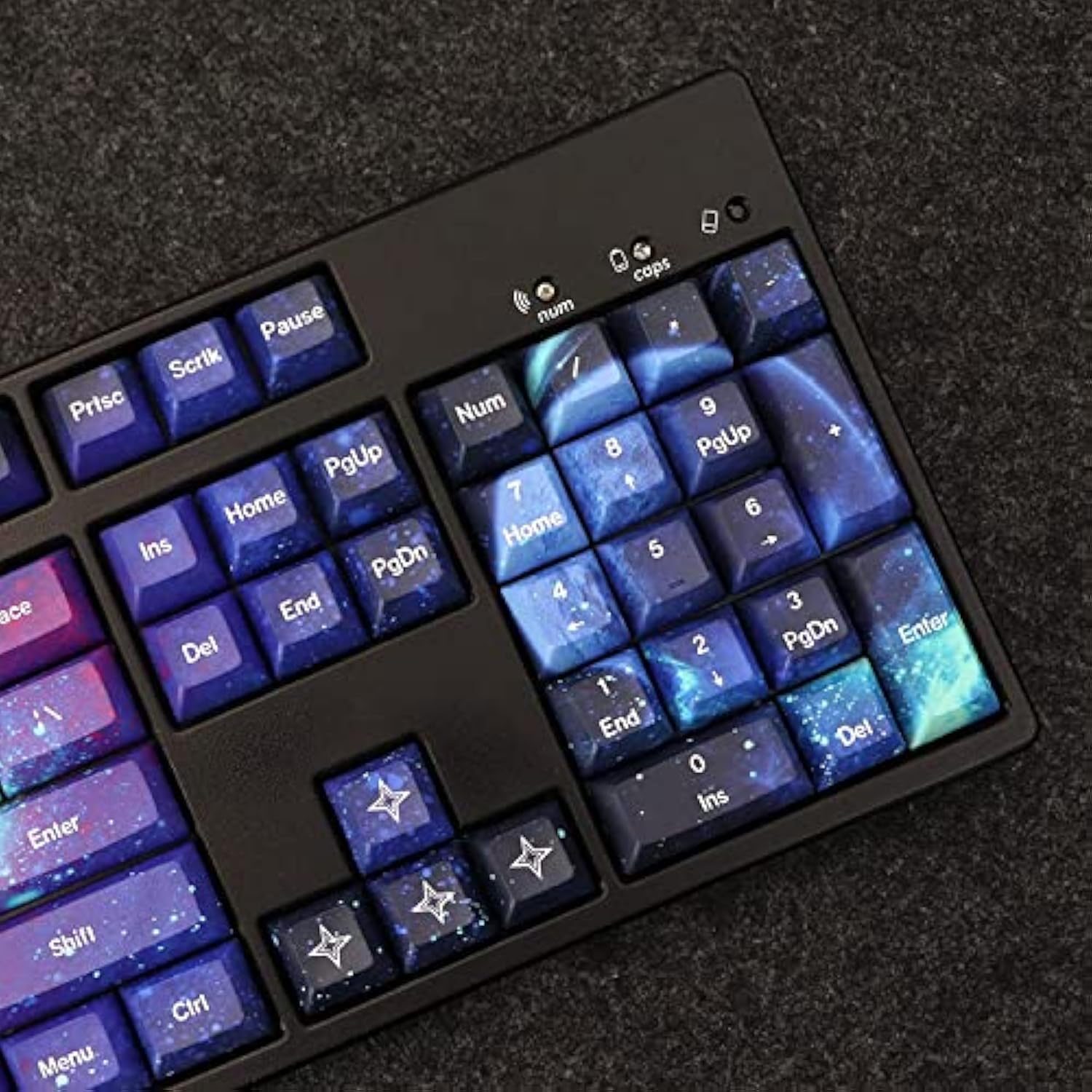 Keycaps Starry Sky 139 Set For Mechanical Keyboard, Custom Pbt Kca Profile Key