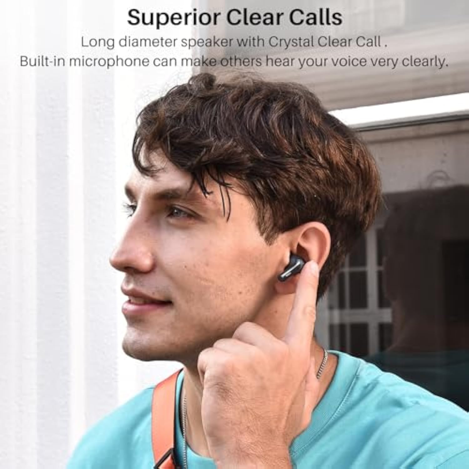 A2 Mini Wireless Earbuds Bluetooth 5.3 In Ear Light-Weight Headphones Built-In