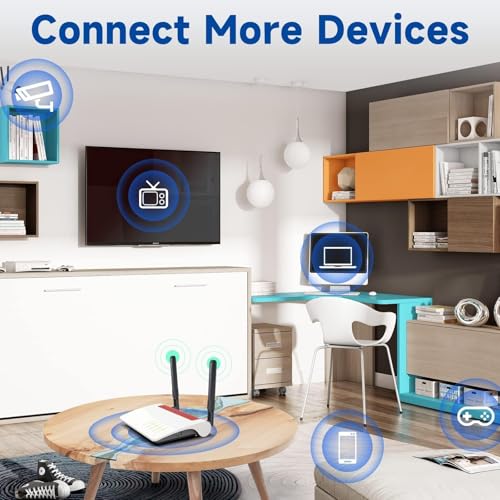 Dual Band Wifi 2.4Ghz 5Ghz 5.8Ghz 8Dbi Rp-Sma Male Antenna 20Cm 8 Inch Rg178 Cable 4-Pack For Wifi Router Wireless Mini Pci Express Pcie Network Card Adapter