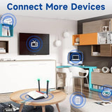 Dual Band Wifi 2.4Ghz 5Ghz 5.8Ghz 8Dbi Rp-Sma Male Antenna 20Cm 8 Inch Rg178 Cable 4-Pack For Wifi Router Wireless Mini Pci Express Pcie Network Card Adapter