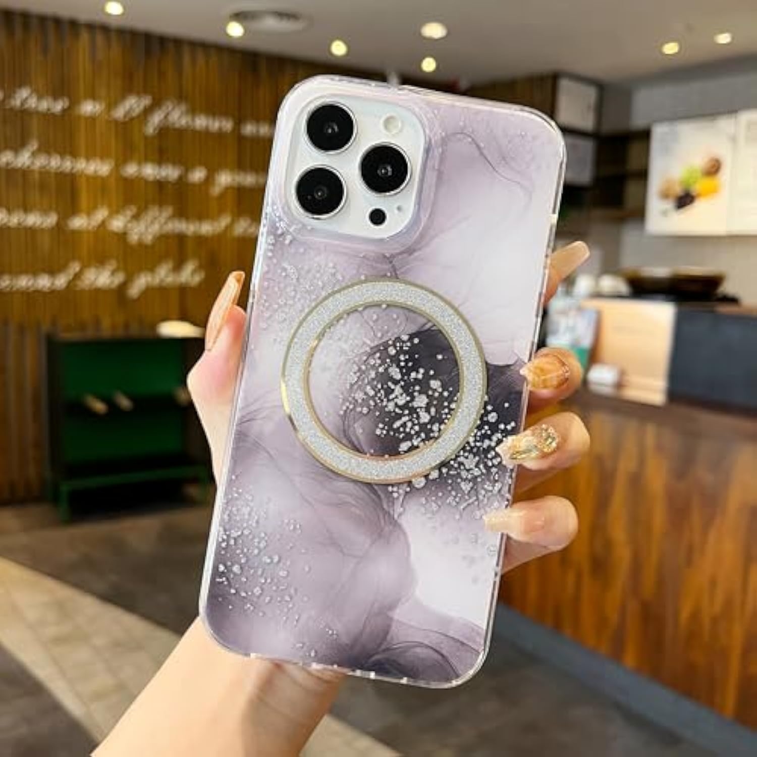 Valentine's Day Gift iPhone 13 Pro Max Clear Case for Her